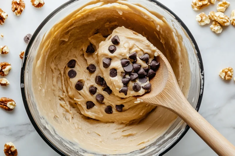 Banana Bread Recip with Chocolate Chips varying nuts