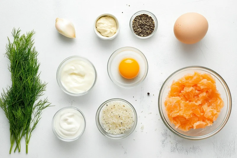 Old Fashioned Salmon Patties Recipe ingredients
