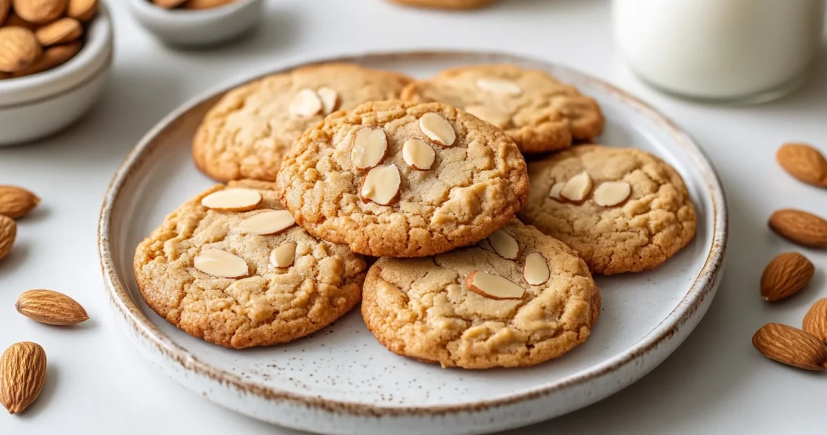 almond cookie recipe heade