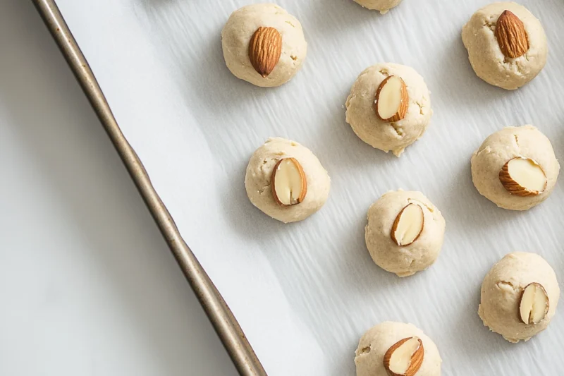 almond cookie ingredients preparation