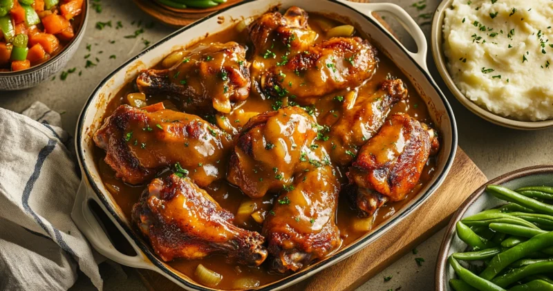 turkey wings recipe varying Smothered