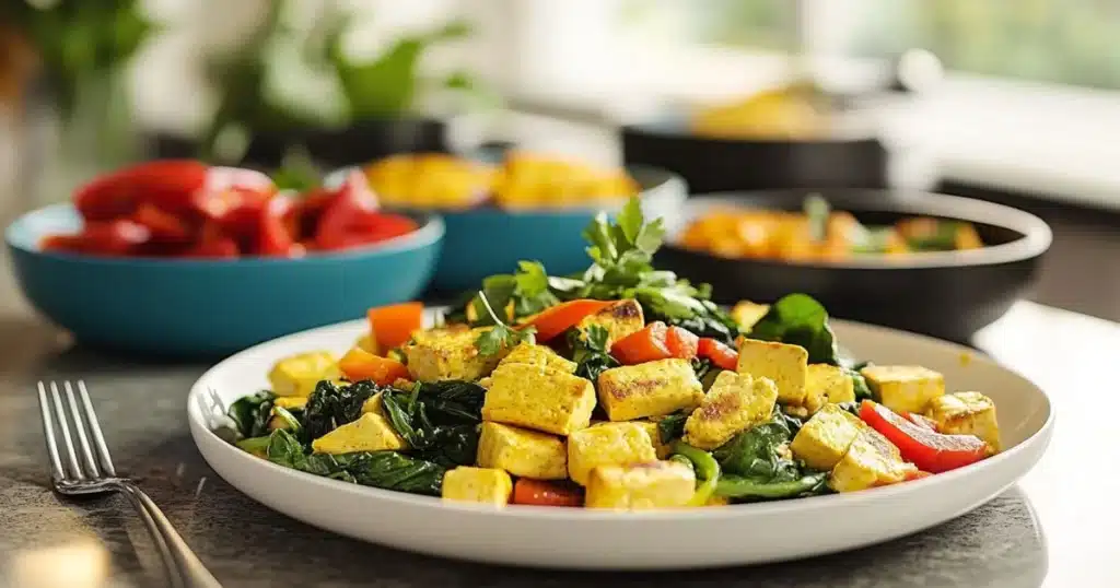 Tofu Scramble with Veggies