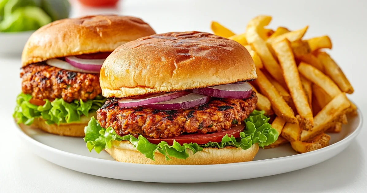 Ground Chicken Burgers header