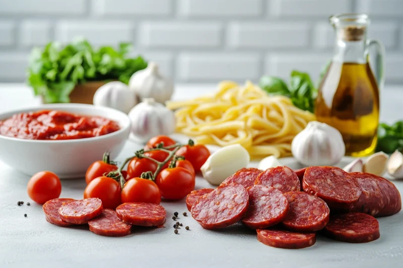 Smoked Sausage Recipes ingredients
