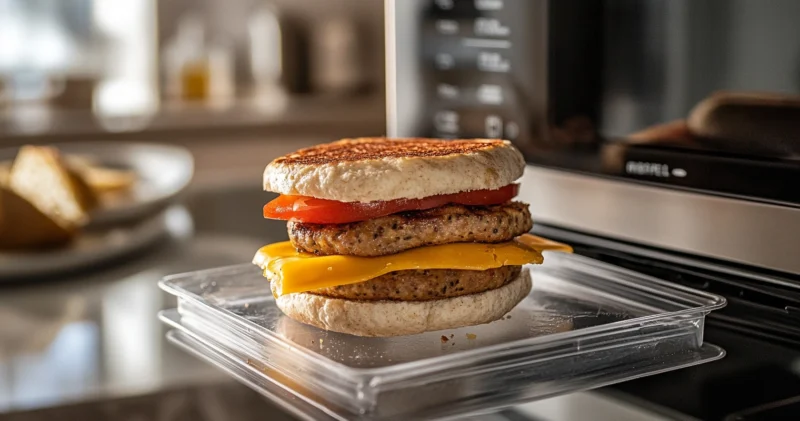 vegan breakfast sandwich variation frozen